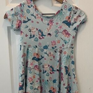 Clover Cottage Mermaid dress 7/8 y